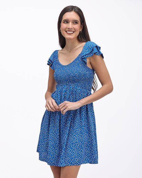 Vestido Mujer New Sol Azulino