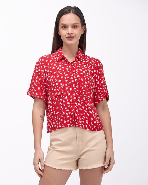 Blusa Mujer NewEsma Rojo