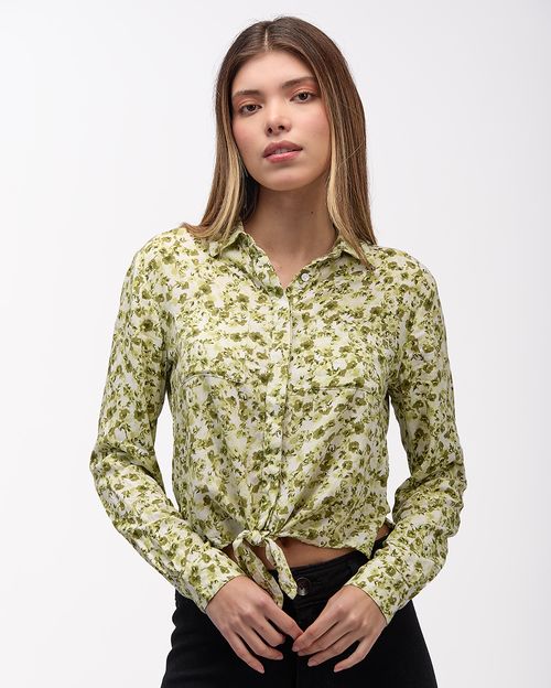 Blusa Mujer Naty Verde Ambrosia