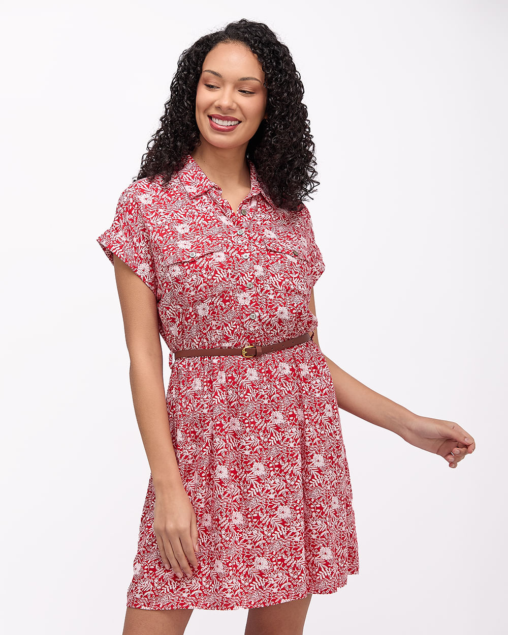 Vestido-Mujer-Indira-Print-Rojo-Dark-S