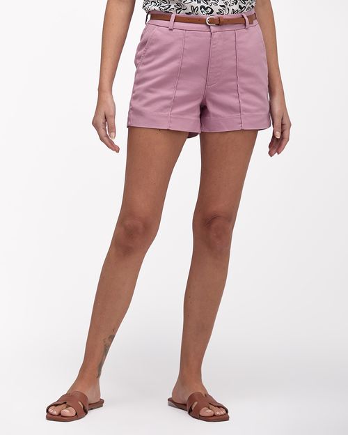 Short Mujer Maddy Malva Oscuro