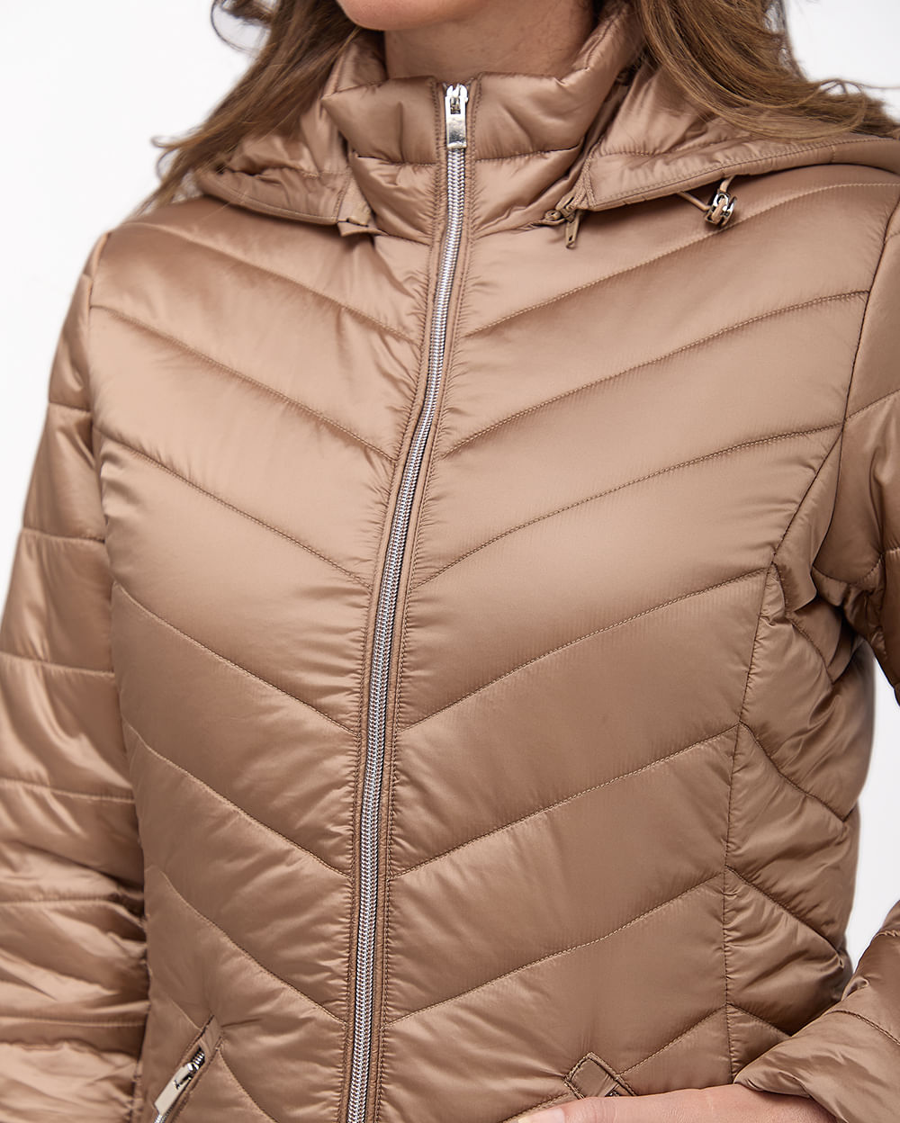 Casaca-Mujer-Karoline-Beige-Tabaco-S