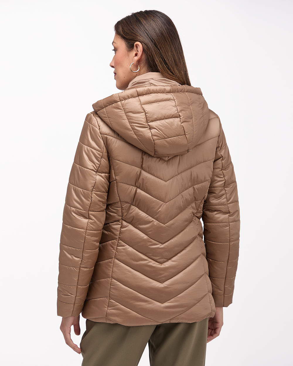 Casaca-Mujer-Karoline-Beige-Tabaco-S
