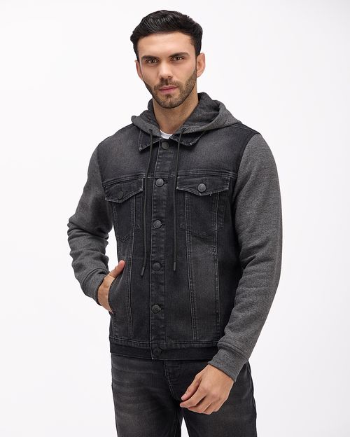Casaca Hombre Lowth Stone Negro