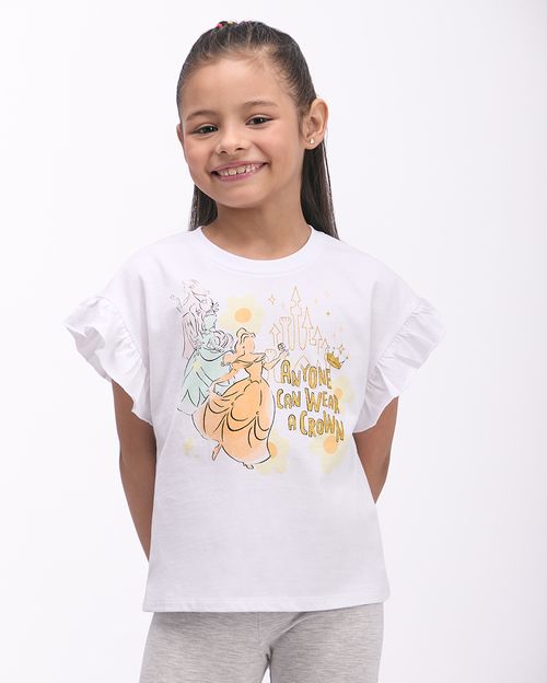 Polo Niña Samantha Blanco Optico