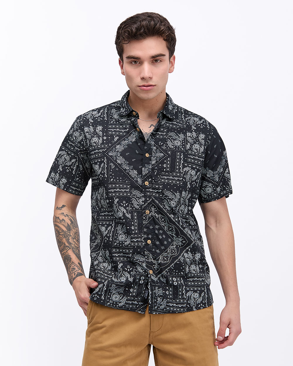 Camisa-Hombre-Tulio-Negro-M