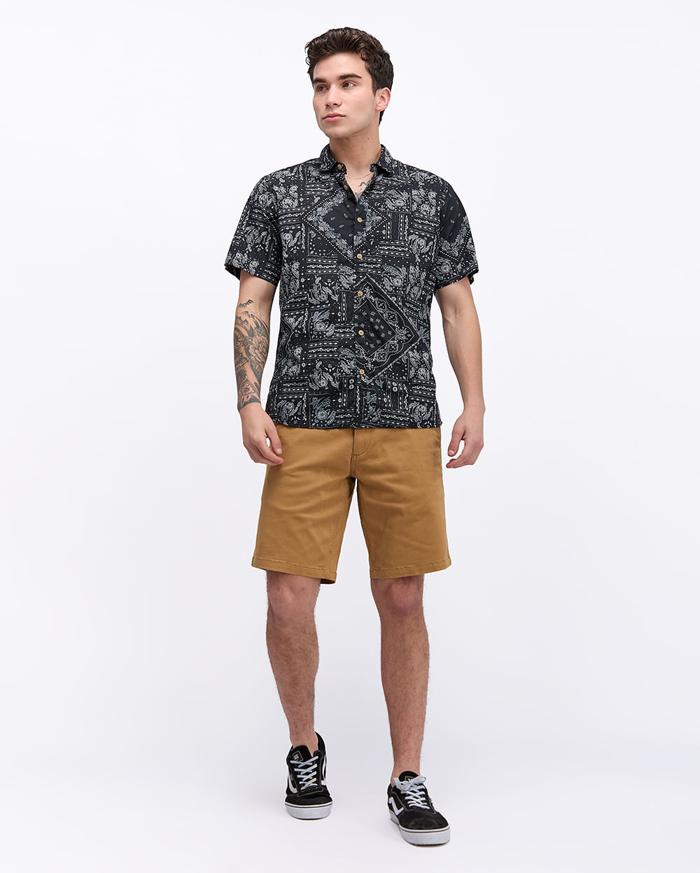 Camisa-Hombre-Tulio-Negro-M