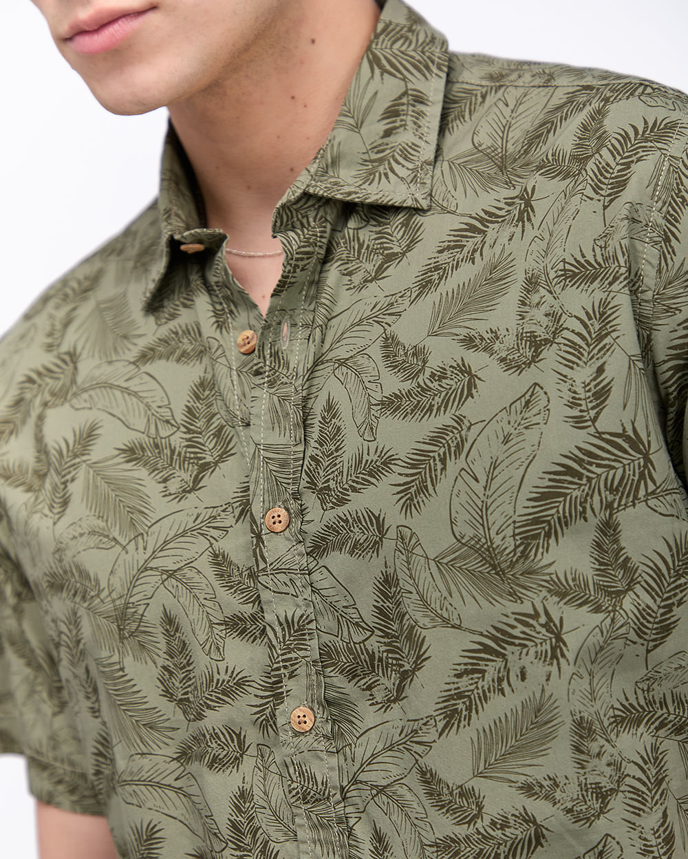 Camisa-Hombre-Tulio-Verde-Olivo-M