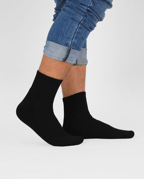 Pack x 3 Calcetines Hombre Billy Negro