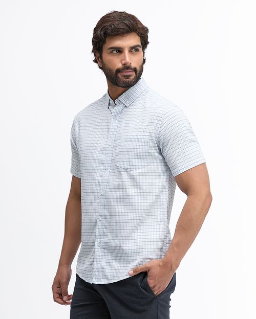 Camisa Hombre Ruben Azul Atlántico