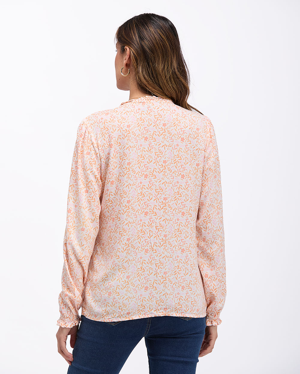 Blusa-Mujer-Agatha-Print-Melon-S