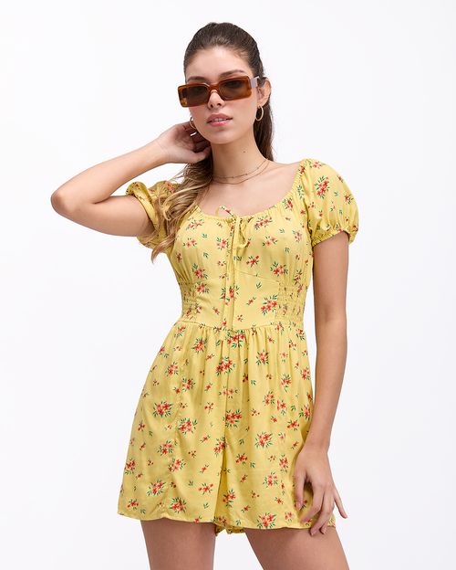 Enterizo Mujer New Chawi Amarillo Aspen