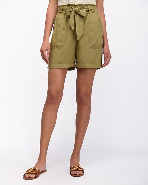 Short Mujer Veronaz Solid Verde Salvia