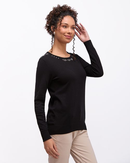 Chompa Mujer Namora Negro