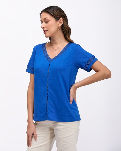 Polo Mujer Angeline Azul Victoria