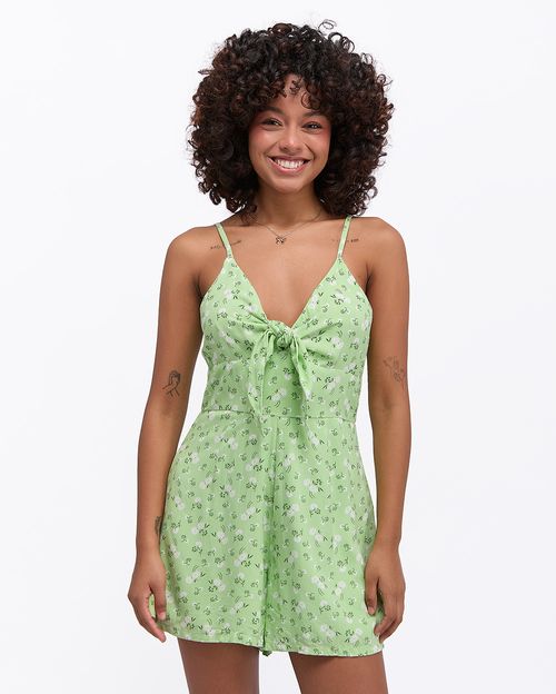 Enterizo Mujer Lexie Verde Limon
