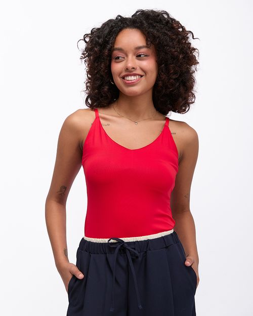 Body Mujer Rubi Rojo
