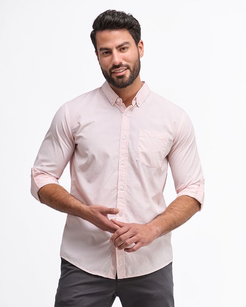 Camisa Hombre Tulio Rosado Cly