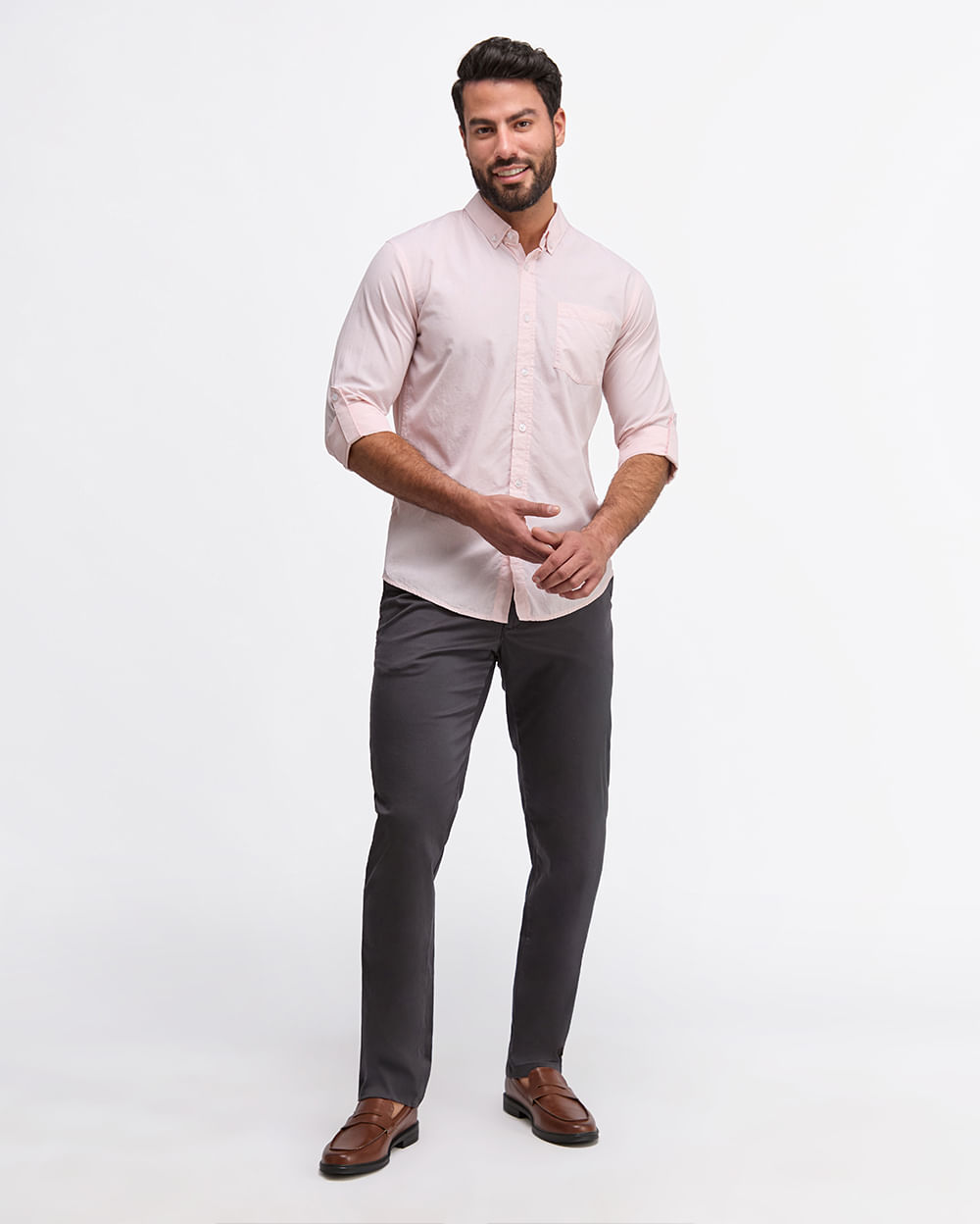 Camisa-Hombre-Tulio-Rosado-M