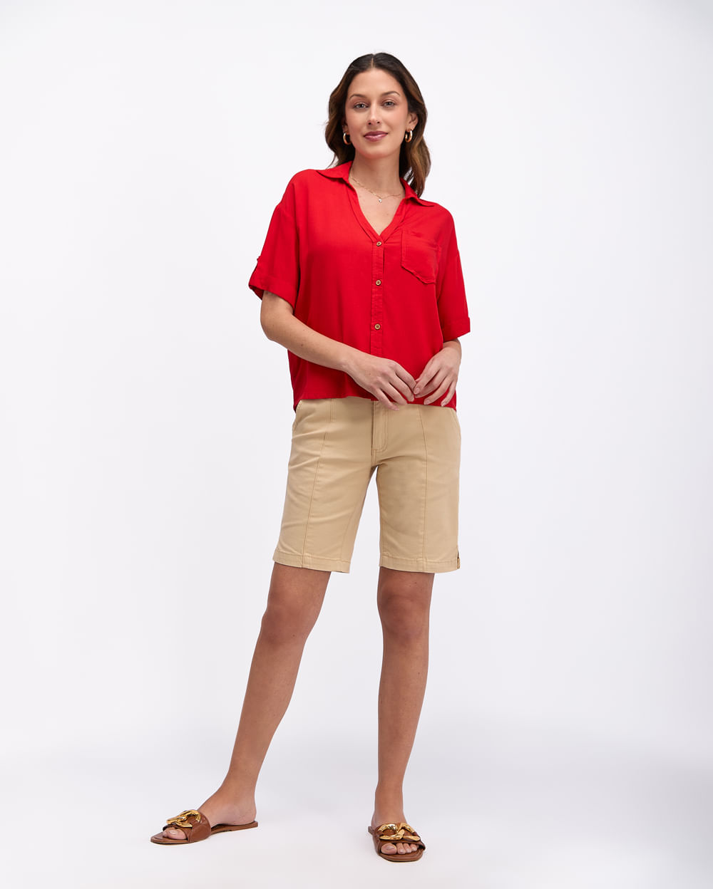 Blusa-Mujer-Camile-Solid-Coral-Chicle-S