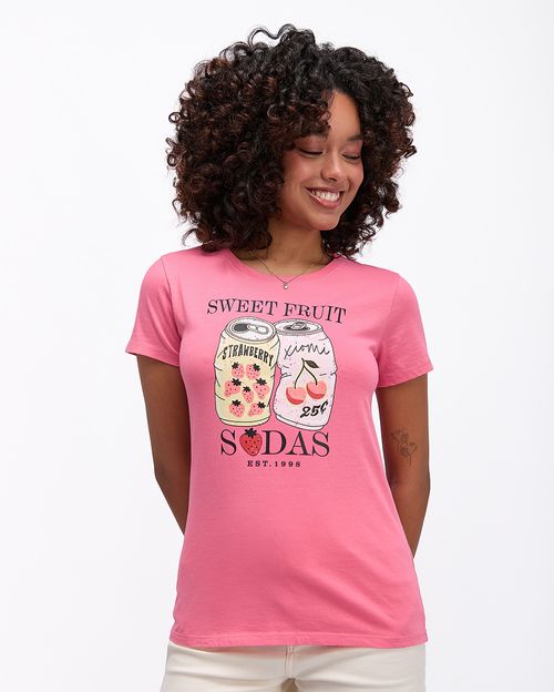 Polo Mujer Harumi Fucsia Floral