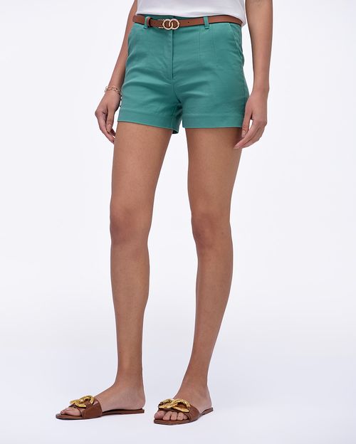 Short Mujer Tania Verde Hoja