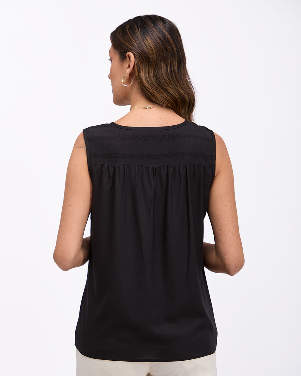 Blusa-Mujer-Maribel-Solid-Negro-S
