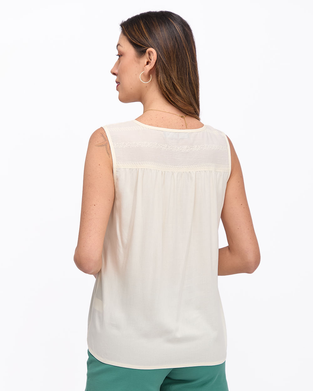 Blusa-Mujer-Maribel-Solid-Coco-S