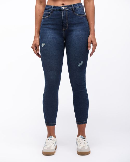 Jean Mujer Fabiola Power Blue Green
