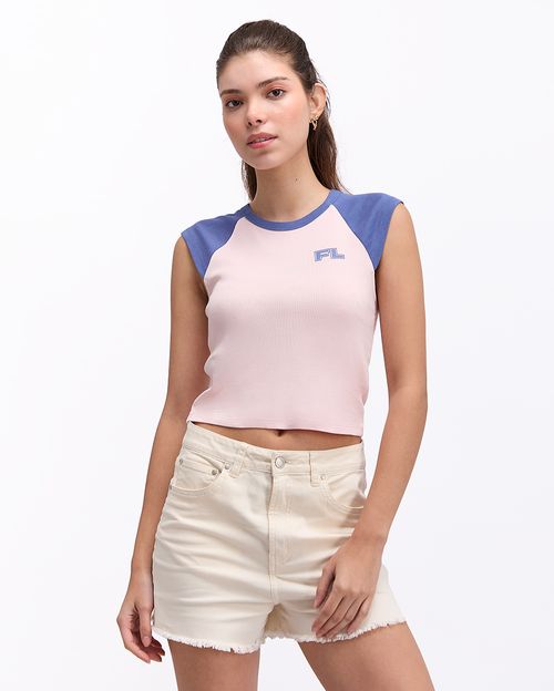 Polo Mujer Tulum Rosado Cristal