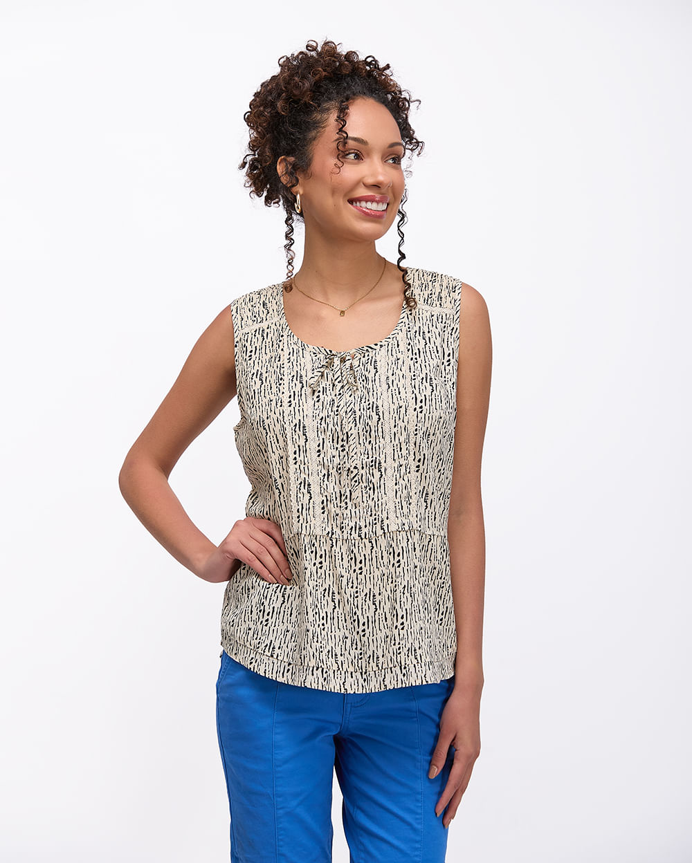 Blusa-Mujer-Maribel-Print-Crema-Pastel-S