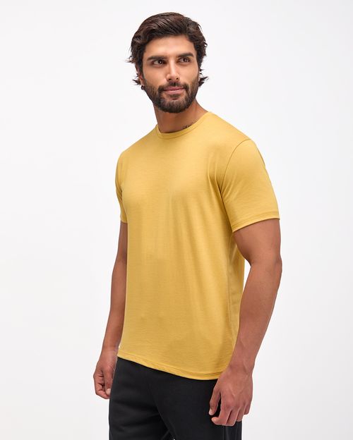 Polo Hombre José Core Mostaza Nautico