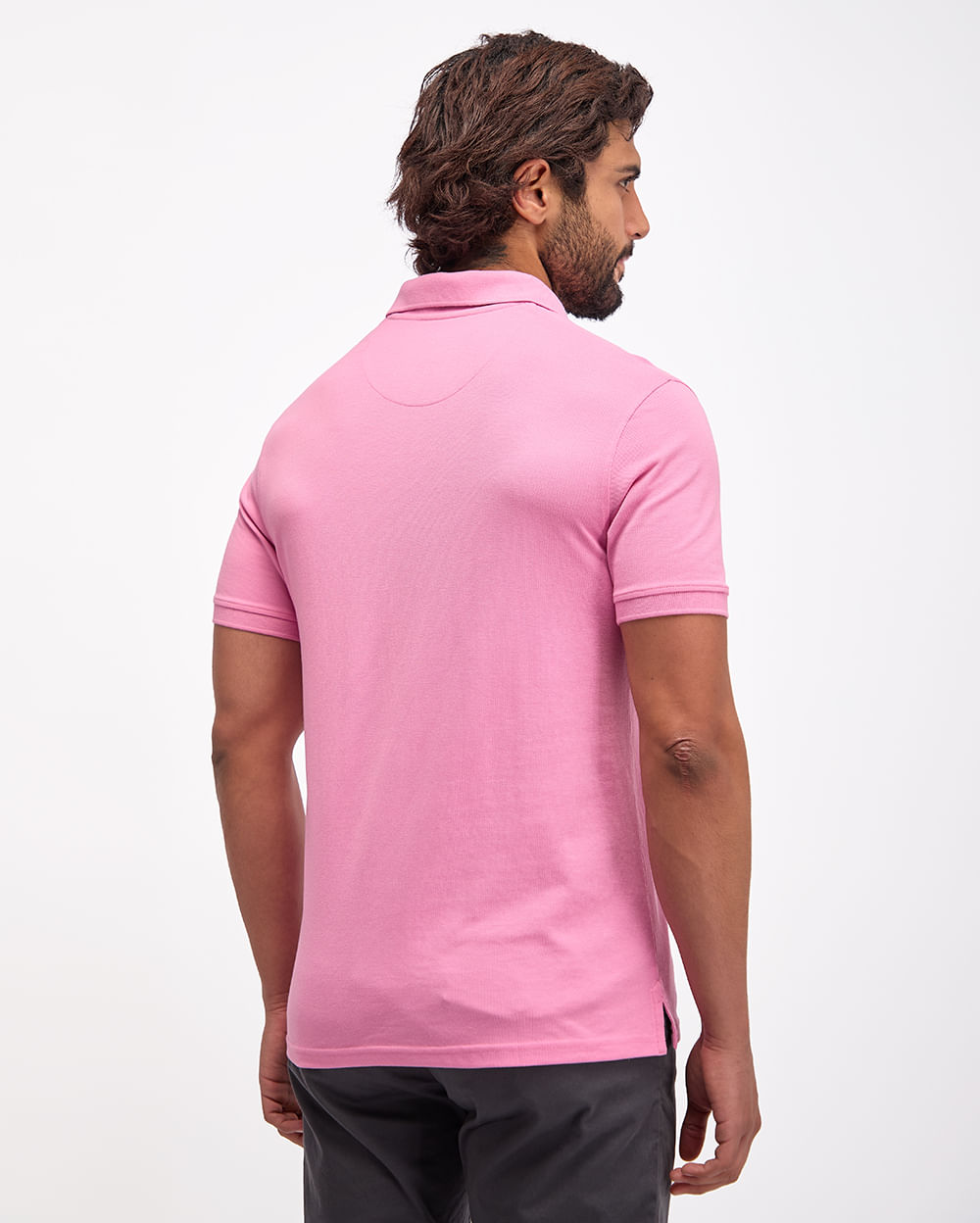 Polo-Cuello-Camisa-Hombre-Renato-Rosado-Chicle-M