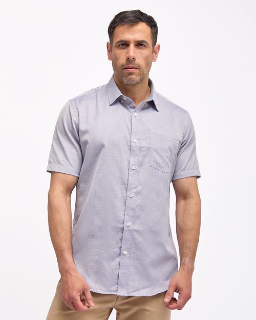 Camisa Hombre Ruben Azul Oxford