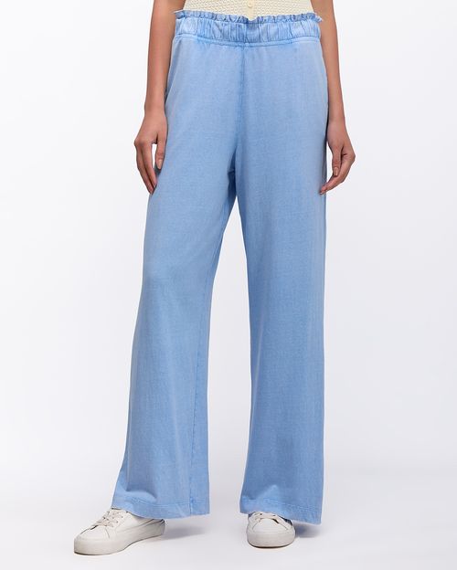 Pantalón Mujer Lila Celeste