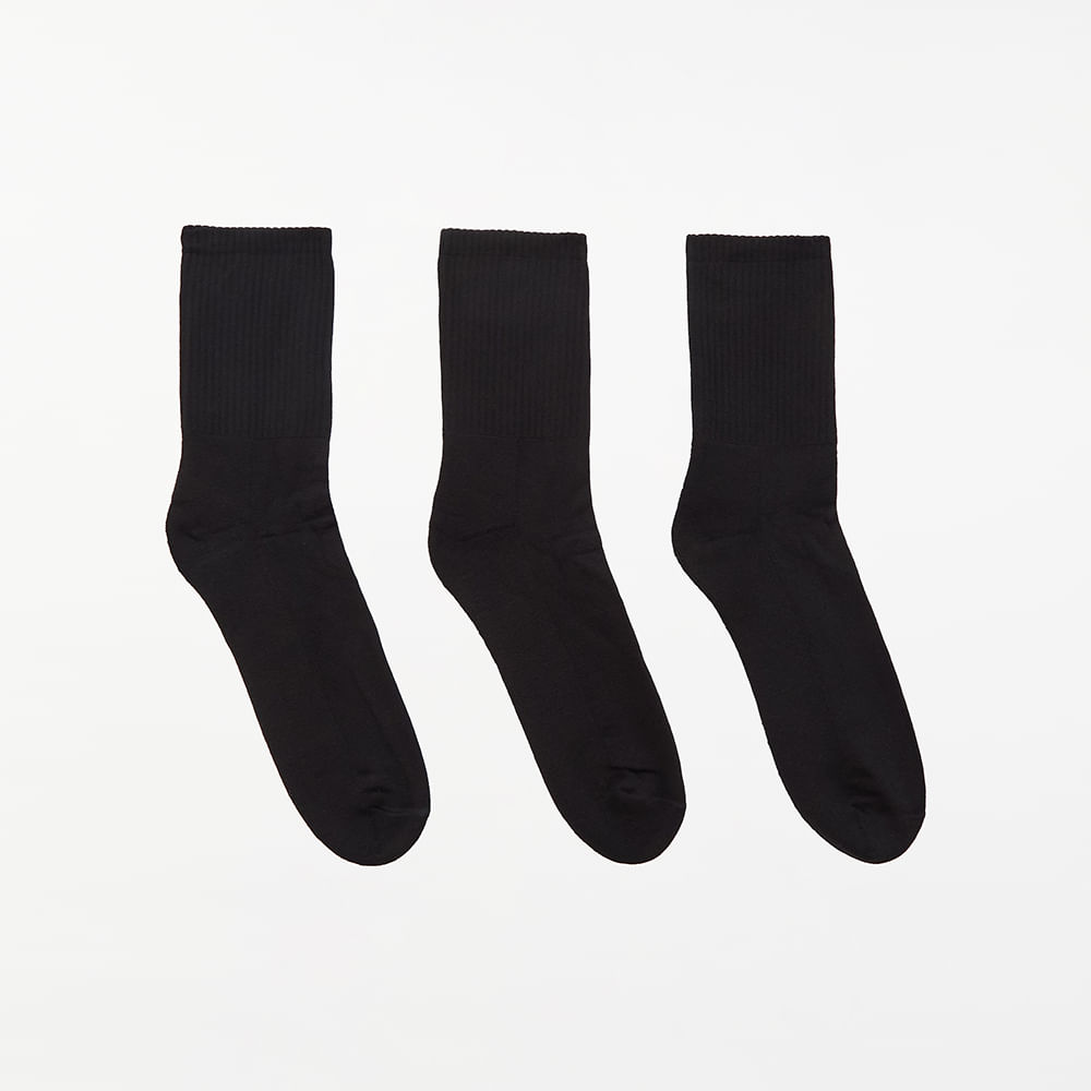 Calcetines-Pack-x-3-Hombre-Malcom-Negro-U