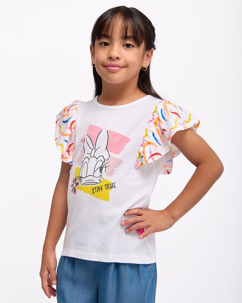 Polo Niña Gigi Blanco