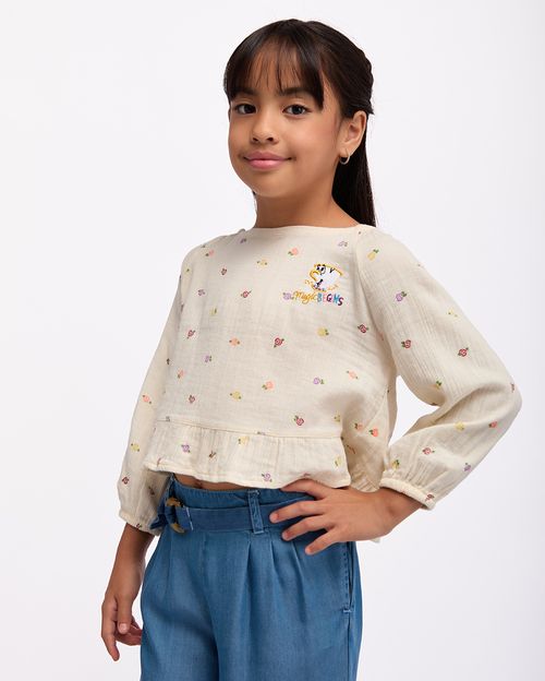 Blusa Niña Alisson Coco