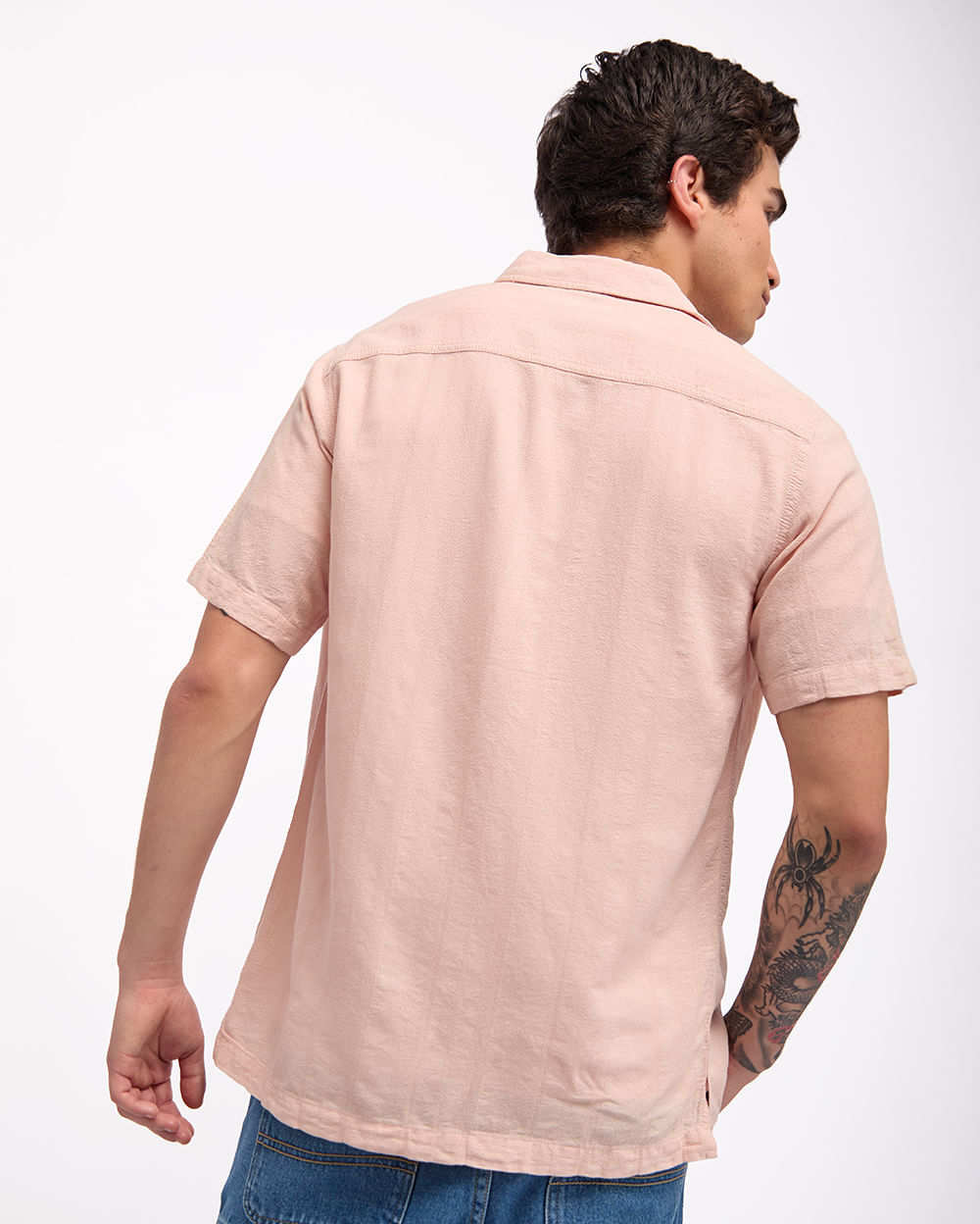 Camisa-Hombre-Levi-Rosado-M