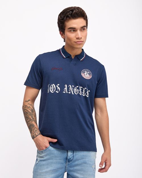 Polo Cuello Camisa Hombre Aldo Azul Pageant