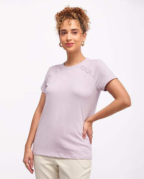 Polo Mujer Klara Lila Frío