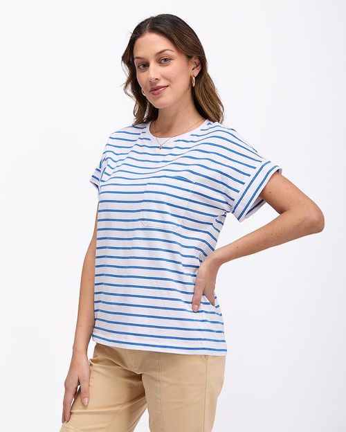 Polo Mujer Cecy Azul Náutico