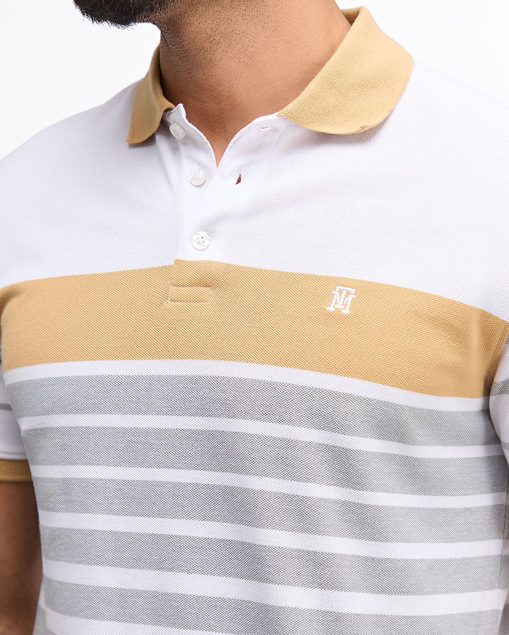 Polo-Cuello-Camisa-Hombre-Saylor-Beige-Crema-M