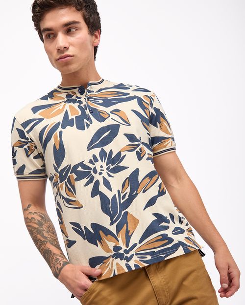 Polo Cuello Camisa Hombre Cobos Coco