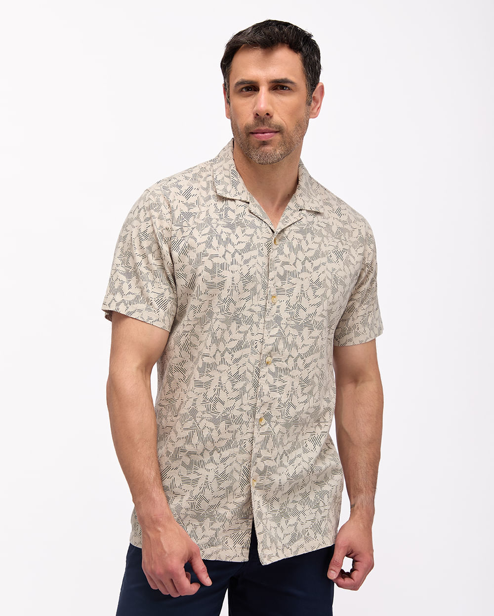 Camisa-Hombre-Sparrow-Beige-Arena-M
