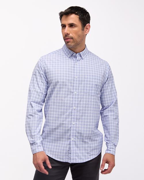 Camisa Hombre Piedro Celeste Bell