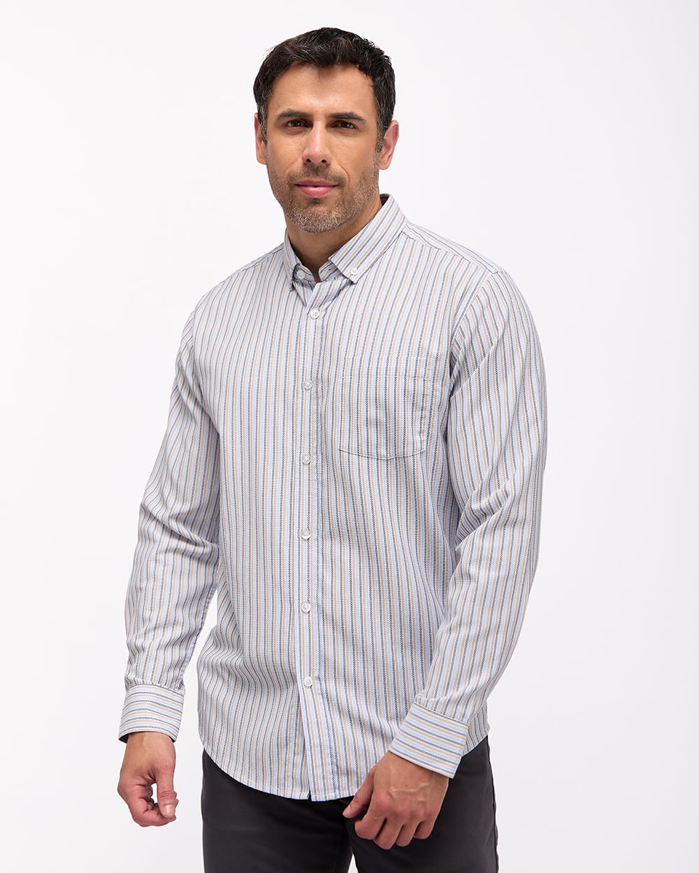Camisa-Hombre-Piedro-Beige-Latte-M