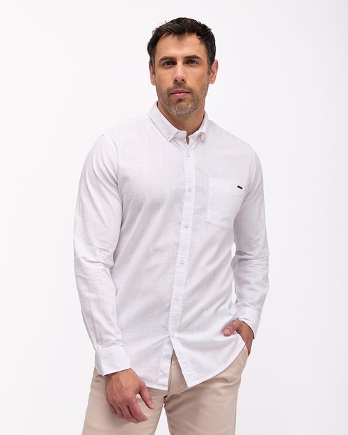 Camisa Hombre Paolo Blanco Optico