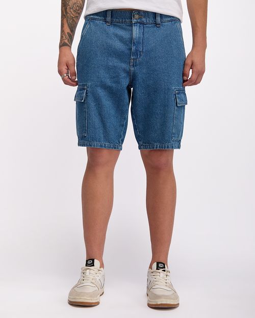 Bermuda Denim Hombre Kenyi Total Dirty Bleach