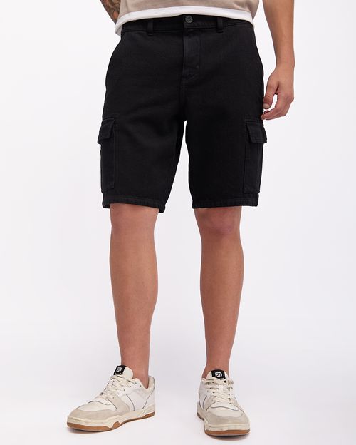 Bermuda Denim Hombre Kenyi Total Black